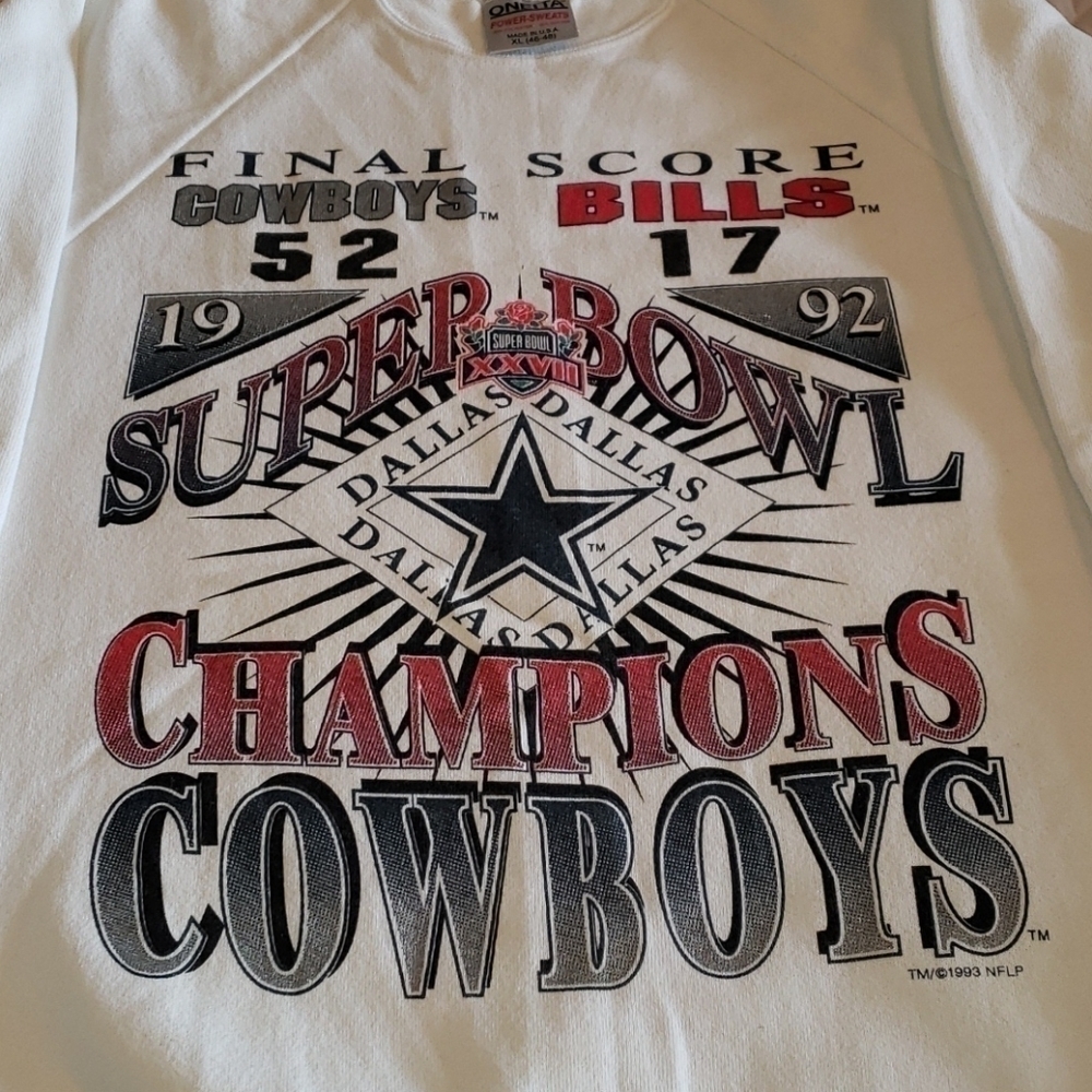 Super Bowl 27 men's sweatshirt - Picture 2 of 3